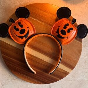 Disney Mickey Spooky Pumpkin Ear Headband